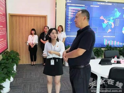 天水市工信局赴天津对接东西部扶贫协作帮扶工作(图)